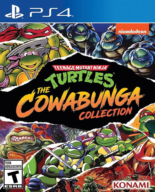 TEENAGE MUTANT NINJA TURTLES COWABUNGA PS4 easy video game