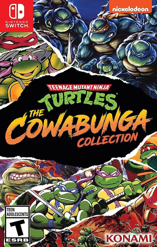 TEENAGE MUTANT NINJA TURTLES COWABUNGA SWITCH easy video game