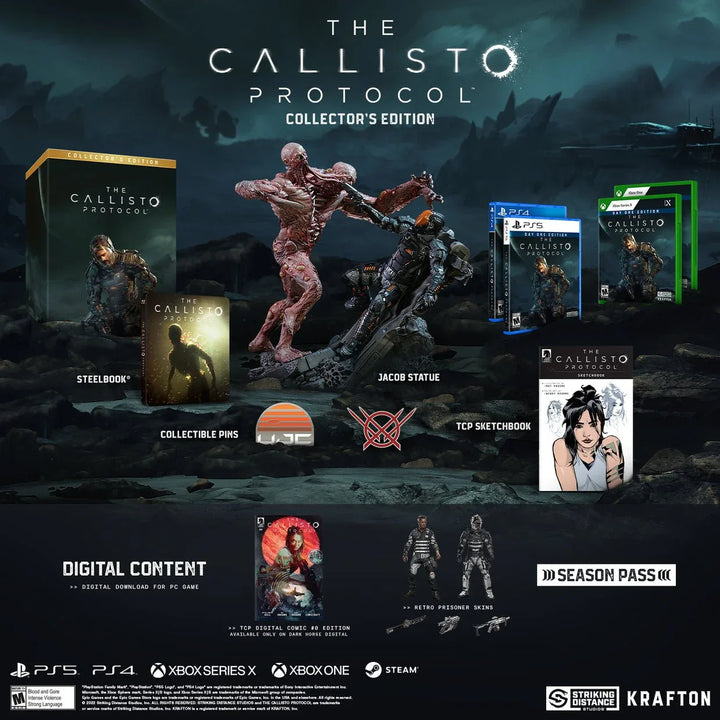 THE CALLISTO PROTOCOL COLLECTOR'S PS5 easy video game