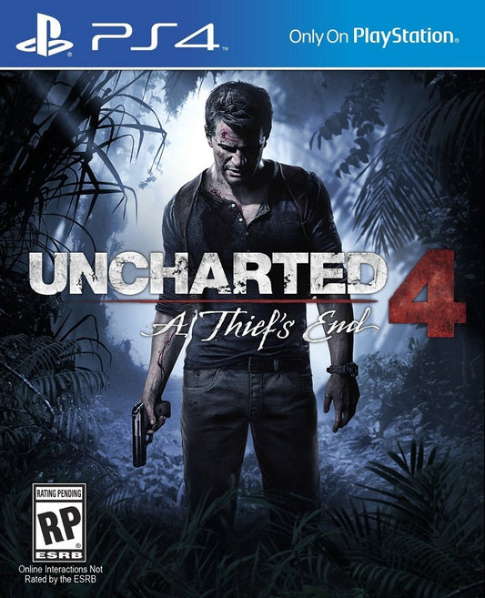 UNCHARTED 4: A THIEF'S END *HITS PS4 PS4