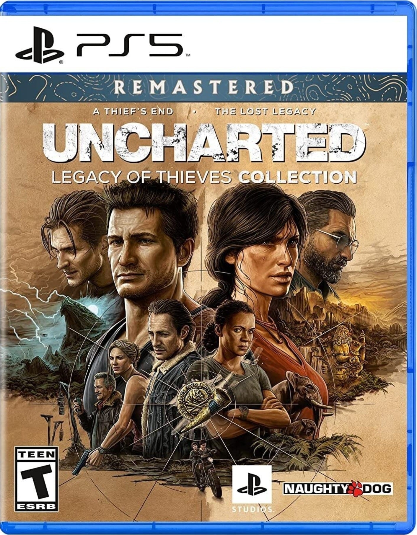 UNCHARTED COLLECTION LEGACY OF THIEVES PS5 - EasyVideoGame