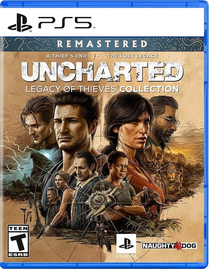 UNCHARTED COLLECTION LEGACY OF THIEVES PS5 - EasyVideoGame